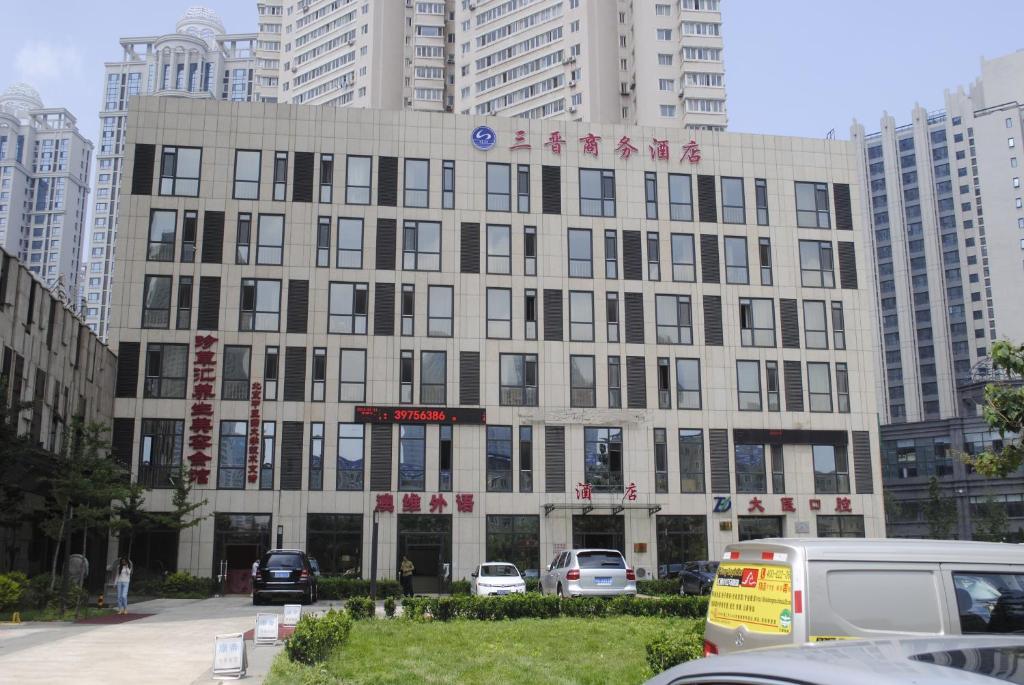 Dalian Sanjin Business Hotel ภายนอก รูปภาพ